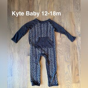 Kyte BABY Chocolate and Cream Romper